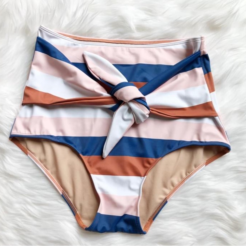 IISSSOOOO four stripe med tie front